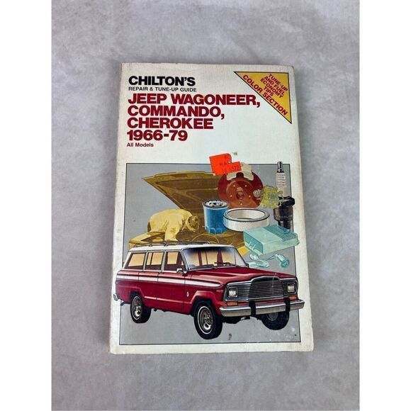 Chilton's Repair & Tune-Up Guide Jeep Wagoneer, Commando, Cherokee 1966-79 - Picture 1 of 5